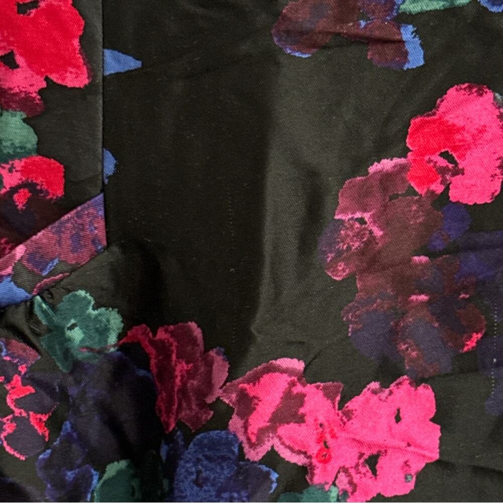 Tibi Floral Silk Mini Skirt 8 - Picture 4 of 7